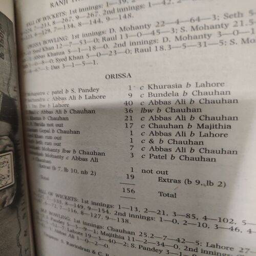 Indian Cricket . Edition :- ( 51th , 1997 ) . Total No. Of Pages = 832 .
