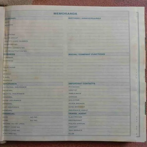 Diary 2016