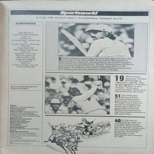 Sports World ( 6 - 12 January, 1988 )