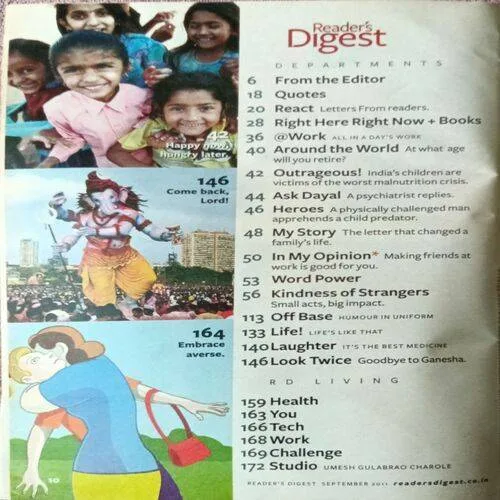 Reader's Digest ( September 2011 )