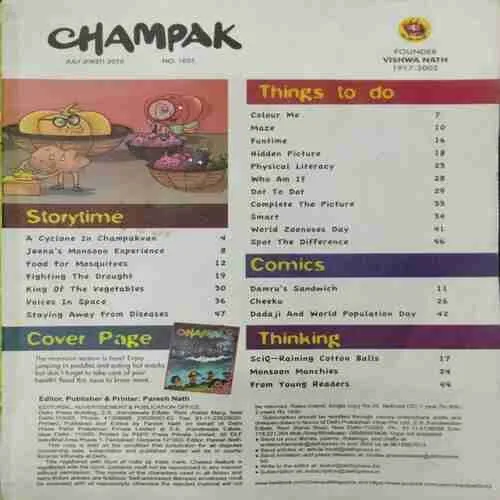 Champak (July 1st 2020)