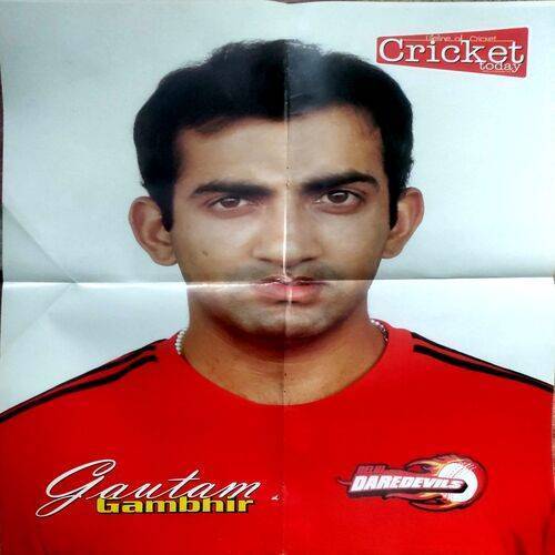 Gautam Gambhir (Sports Poster)