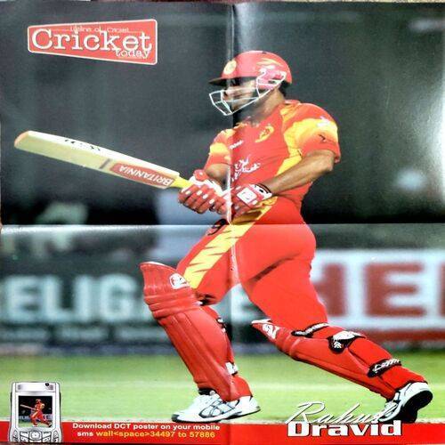 Rahul Dravid  (Sports Poster)