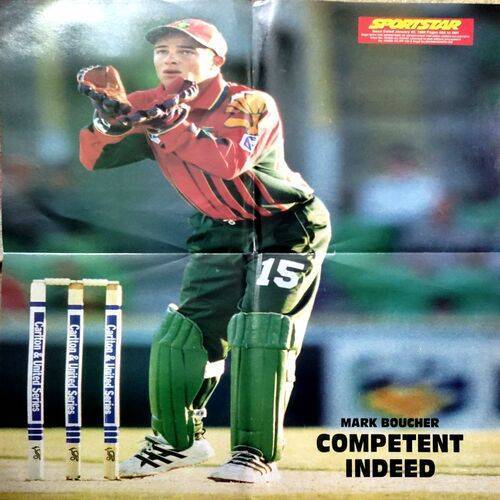Mark Boucher Competent Indeed (Sports Poster)