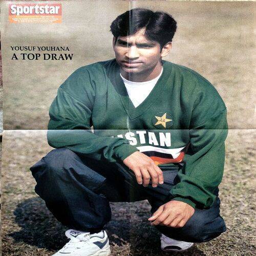 Yousuf Youhana A Top Draw (Sports Poster)
