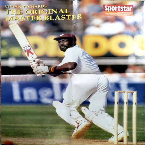 Vivian Richards The Original Master Blaster (Sports Poster)