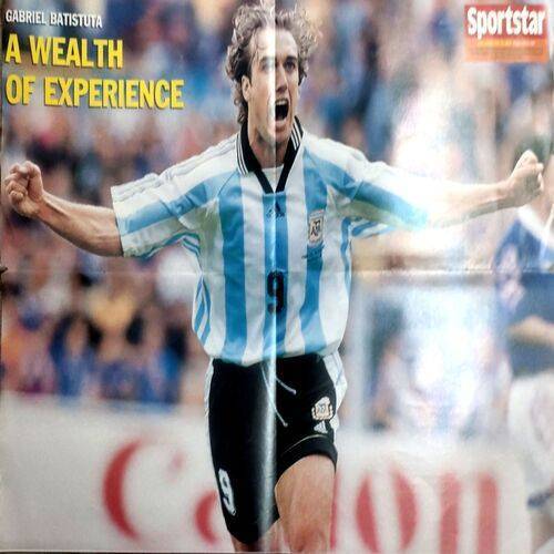 Gabriel Batistuta A Wealth Of Experience (Sports Poster)