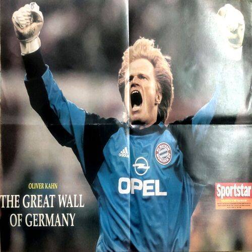 Oliver Kahn Great Wall Of Germany (Sports Poster)