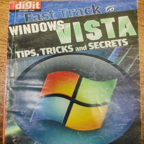 Digit . Edition :- ( Dec - 2008 ) . { Fast Track To Windows Vista Tips , Tricks & Secrets }.