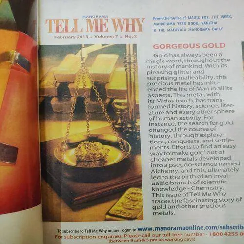 Tell Me Why . Edition :- ( Feb - 2013 , Vol. 07 , No. 02 ) .