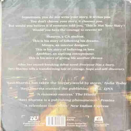 This Is Not Your Story ; Savi Sharma (rs.222)