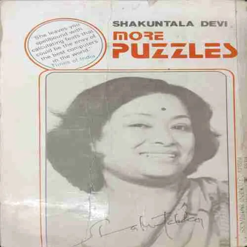 More Puzzles (Shakuntala Devi )
