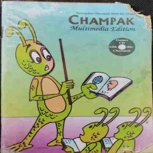 Champak (November 2nd 2010)(Magazine Little Cut At Upper Corner )