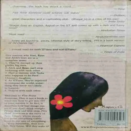 Five Point Someone What Not To Do at IIT (Chetan Bhagat)(Rs.95)