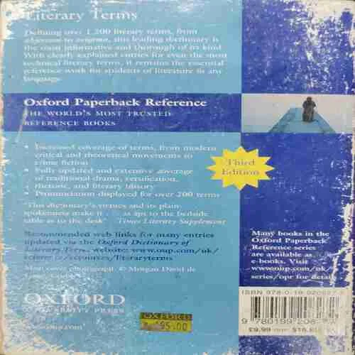 Oxford Dictionary of Literary Terms ; Chris Baldick