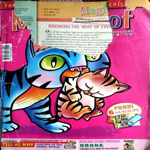 Magicpot (30 May 2012) (Half part of front cover is missing)