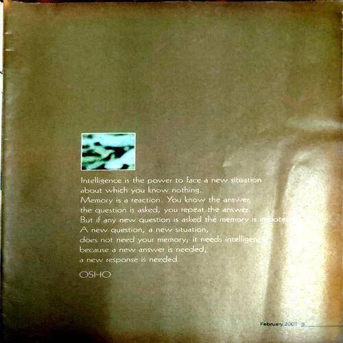 Osho Times (Feb 2001)