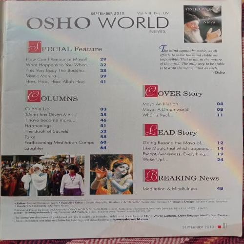 Osho World (September 2010)