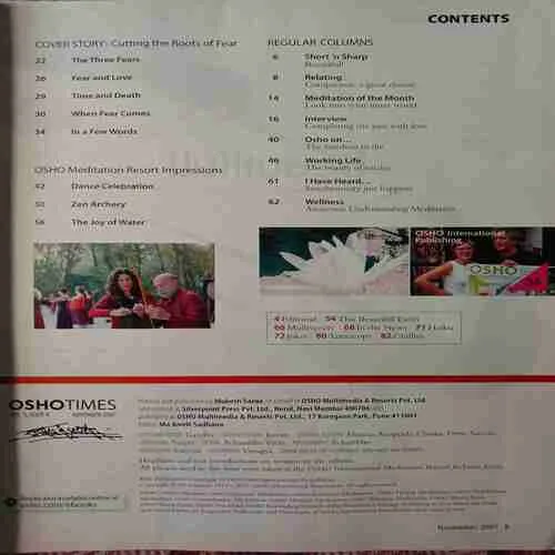 Osho Times (November 2007)