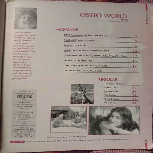 Osho World (October 2004)
