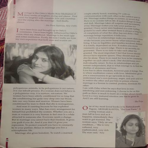 Osho World (October 2004)