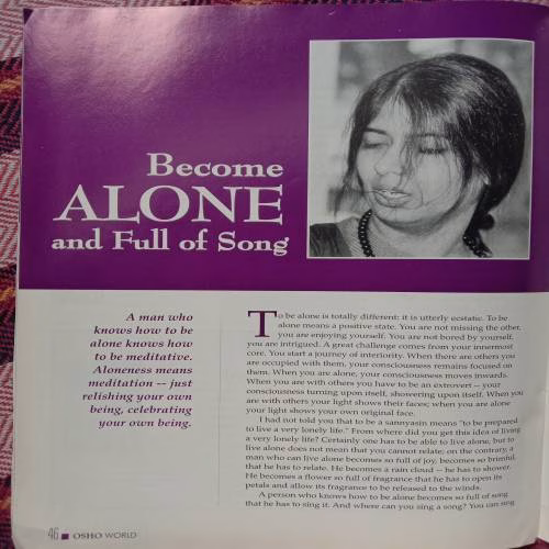 Osho World (March 2010)