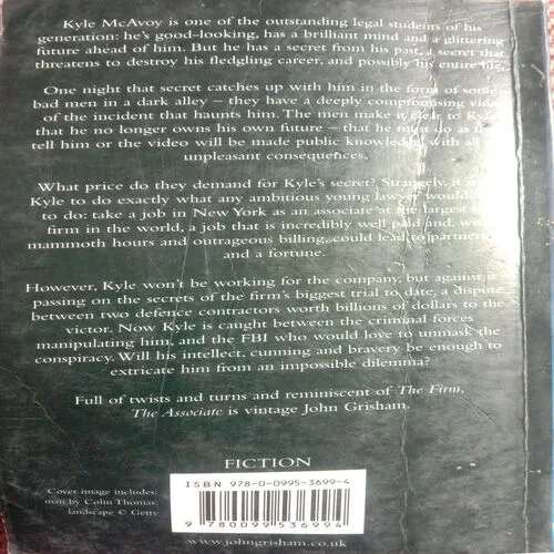 The Associate (By John Grisham) (No. Of Pages – 485)