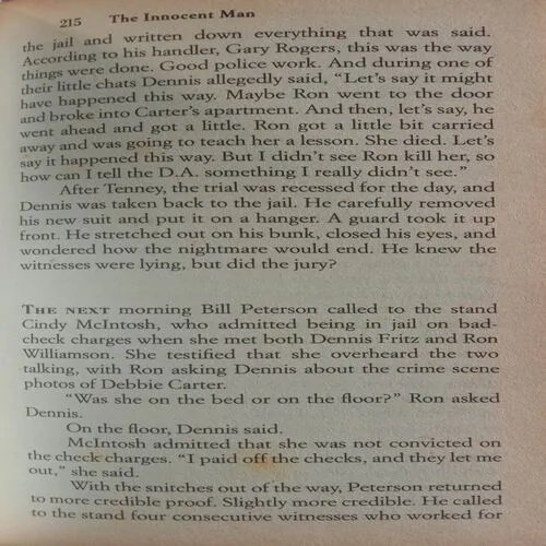 The Innocent Man (By John Grisham) (No. Of Pages – 435)