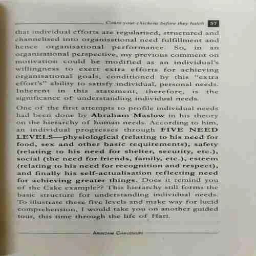 Count Your Chickens Before They Hatch ; Arindam Chaudhuri (Rs.375)