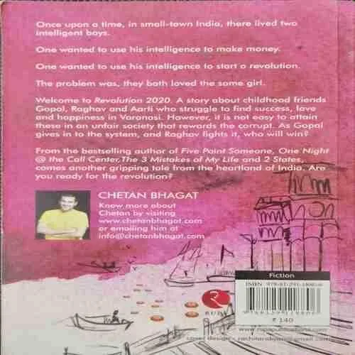 Revolution 2020(Chetan Bhagat)(Rs140)