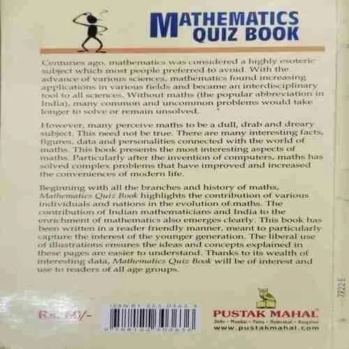 Mathematics Quiz Book ; Pustak mahal (Rs.60)