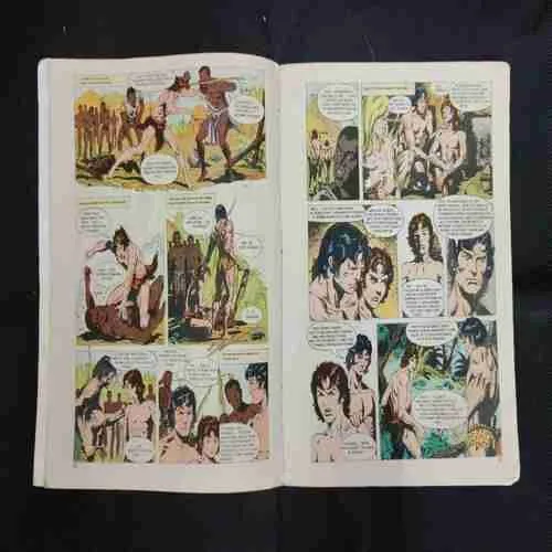 TARZAN (NO-7) (BACK COVER UPPER SIDE BIG CUT)