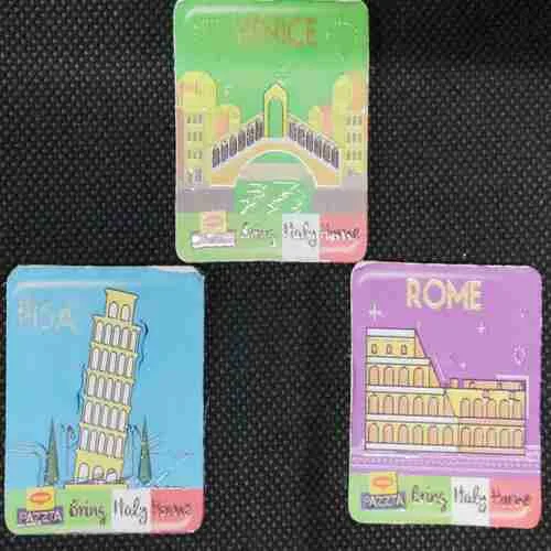 Maggi Stickres ; Rome , Pisa , Venice (Set 3)