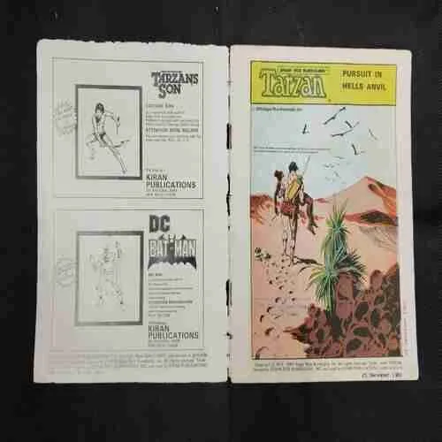 TARZAN (NO-7) (BACK COVER UPPER SIDE BIG CUT)