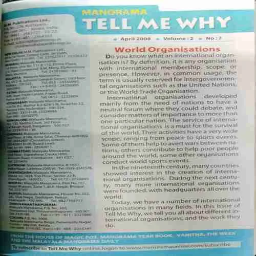 Tell Me Why  7 Magazine In One Banding (No.12,3,4,5,6,7,8)