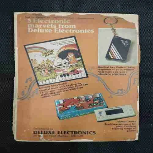 TINKLE (NO-127) (BACK COVER UPPER SIDE LITTLE CUT)