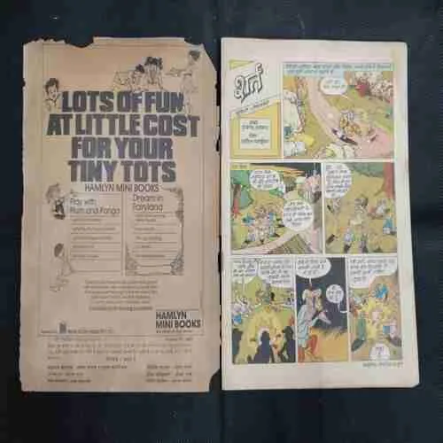 TINKLE (NO-127) (BACK COVER UPPER SIDE LITTLE CUT)