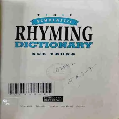 Rhyming  Dictionary (Over 15000 Words )