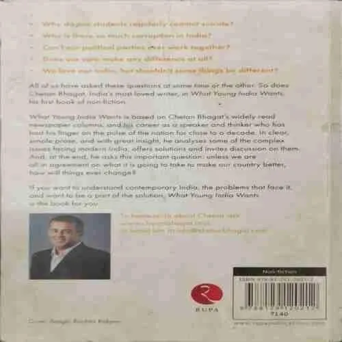 What Young India Wants (Chetan Bhagat )(Rs.140)