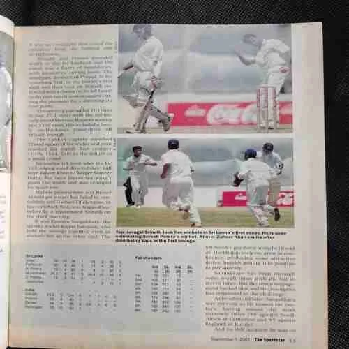 Sportstar (Saturday,September 1 , 2001)