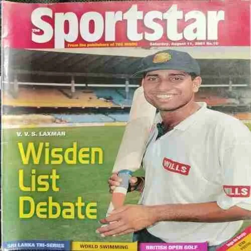 Sportstar (Saturday,August 11 , 2001)With  Poster