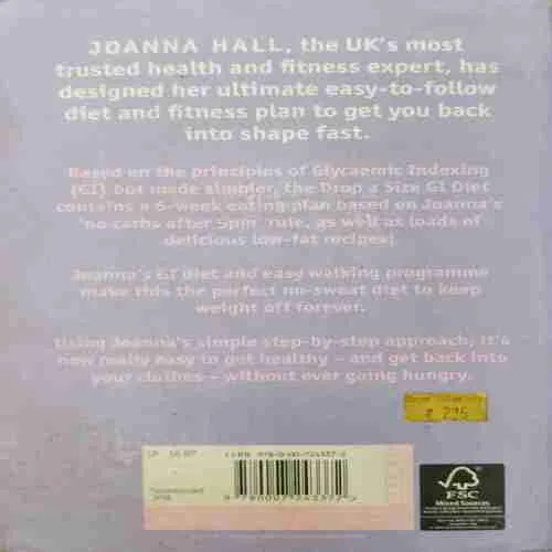 Joamna Hall Drop Size Diet ; Fast Easy , Forever (Rs.736)