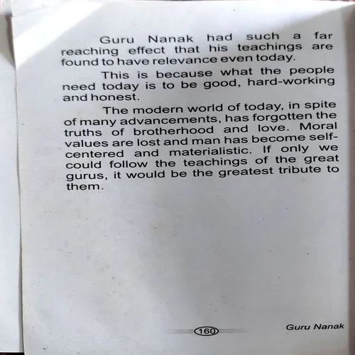 The Charismatic Guru Nanak (No. Of pages 160)