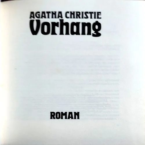 Vorhang  (No. Of pages 254)