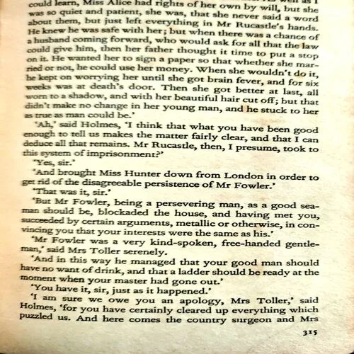 The Adventures of Sherlock Holmes  (No. of pages 316)