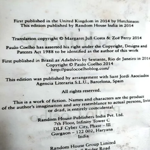 Adultery (No. of pages 288)