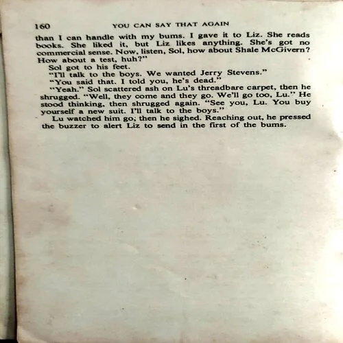 You Can Say That Again (No. of pages )