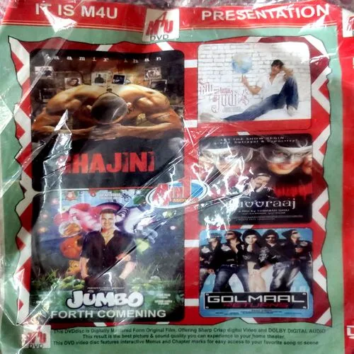 4 In 1 Hindi Movies DVD