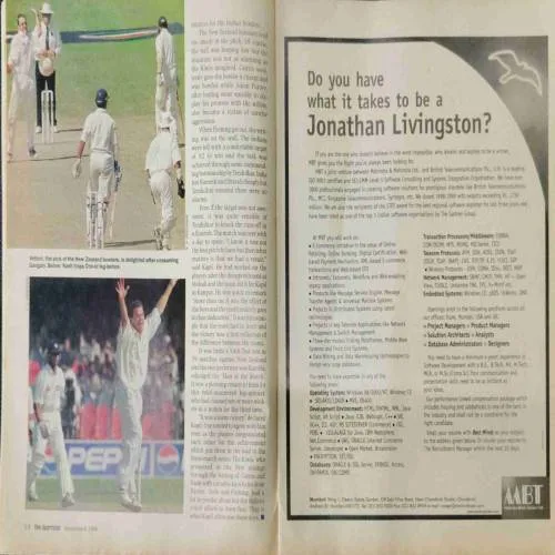 Sportstar (Saturday , November 6th, 1999)