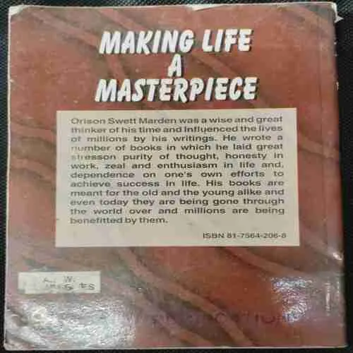 Making Life A Masterpiece (Rs 60)